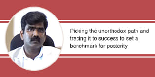 Picking the unorthodox path and tracing it to success to set a benchmark for posterity